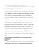 Cuál es la diferencia entre ventaja competitiva y estrategia competitiva?