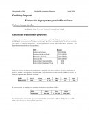 Gestión y Empresa - Evaluación de proyectos y ratios financieros