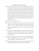 ENSAYO DE LA PELÍCULA “WALL-E”