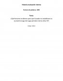 ¿Qué factores incidieron para que Ecuador no estabilizara su economía luego del auge petrolero de los años 70?