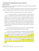Debates en Psicología: La naturalización de lo que es histórico