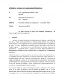Informe de Trabajo de Investigación – Clínica San Martín.