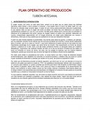 PLAN OPERATIVO DE PRODUCCIÓN