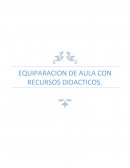 Equiparación de aula con recursos