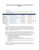 PROPUESTA INICIAL PARA DESARROLLO DE SISTEMA DE INFORMACIÓN.