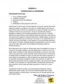 INTRODUCCIÓN A LA UNIVERSIDAD EVIDENCIA