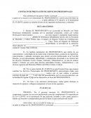 Formato Contrato de Prestacion de Servicios Profesionales Abogado