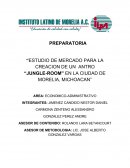ESTUDIO DE MERCADO PARA LA CREACION DE UN ANTRO “JUNGLE-ROOM” EN LA CIUDAD DE MORELIA, MICHOACAN”