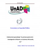 La inserción de menores de edad en la delincuencia organizada; origen en la desintegración familiar y la falta de valores que esto ocasiona.”