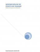 DESCRIPCIÓN DE UN PUESTO DE TRABAJO Módulo de Compensación & Beneficio