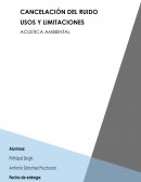 USOS Y LIMITACIONES ACÚSTICA AMBIENTAL