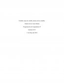 Variables, tipos de variable, alcance de las variables.
