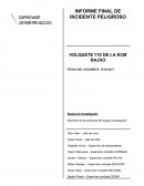 INFORME FINAL DE INCIDENTE PELIGROSO