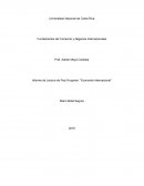 Productividad del trabajo y ventaja comparativa: el modelo Ricardiano