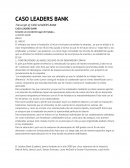 Transcript of CASO LEADERS BANK