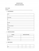 DIAGNOSTICO INICIAL INFORMACION CONFIDENCIAL