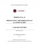 PROYECTOS Y METODOLOGÍA EN LA INNOVACIÓN CASO DE ESTUDIO