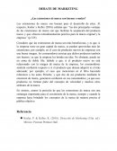 DEBATE DE MARKETING