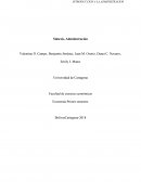 Síntesis, Administración