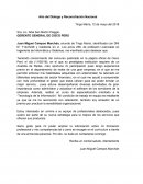 Modelo carta de presentación