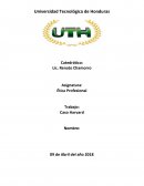 Ética Profesional Caso Harvard