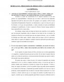 MÓDULO 05: PROCESOS DE DIRECCIÓN Y GESTIÓN DE LA EMPRESA.