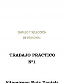 EMPLEO Y SELECCIÓN DE PERSONAL
