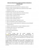 BANCO DE PREGUNTAS DEL CURSO DE GERENCIA FINANCIERA IX SEMESTRE 2018