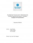 Estructura de Selección Lenguajes de Programación