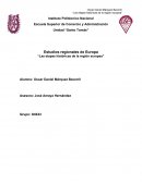 Estudios regionales de Europa “Las etapas históricas de la región europea”