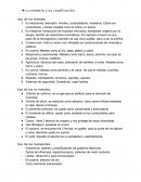 La materia y su clasificación.
