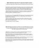 Ojitos Hechiceros sale de la Tv para irse al teatro musical