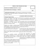 Diario de doble entrada Máster en Crisis, empezaron las clases