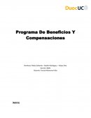 Programa De Beneficios Y Compensaciones
