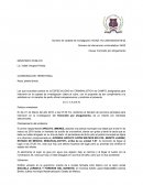 Dictamen de niña ahogada