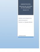 ANÁLISIS DEL ENTORNO DE UNA EMPRESA