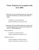 Introducción Bancaria - Tarea: Explorar en la pagina web de la SBS