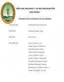 OPTIMIZACIÓN ECONÓMICA DE UNA EMPRESA