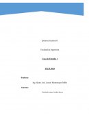 Química General II caso de estudio