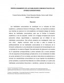 PERFECCIONAMIENTO DE LAS HABILIDADES COMUNICATIVAS EN LOS JÓVENES UNIVERSITARIOS