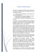 CALIDAD Y PRODUCTIVIDAD ACTIVIDAD