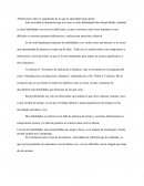 Reflexiones sobre el significado de lo que he aprendido hasta ahora