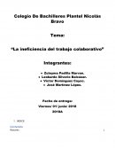 La ineficiencia del trabajo colaborativo