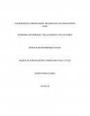 LOS MEDIOS DE COMUNICACIÓN: RECURSOS DE LOS ADOLECENTES PARA APRENDER, INFORMARSE Y RELACIONARSE CON LOS DEMAS