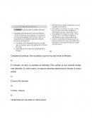 Competencia perfecta. Esto es debido a que es muy facil entrar al Mercado.