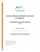 Trabajo de campo: Escuela Bartolomé Mitre