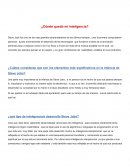 Donde quedo mi inteligencia