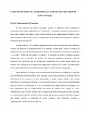 CASO: INSTITUTIONS AS A FUNDAMENTAL CAUSE OF LONG-RUN GROWTH