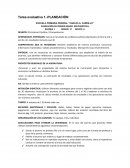 Tarea evaluativa 1.-PLANEACIÓN
