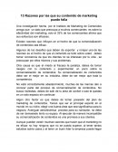13 razones por las que su contenido de marketing puede fallar
